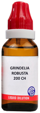 Bjain Grindelia Robusta Dilution 200 CH Bjain Grindelia Robusta Dilution 200 CH