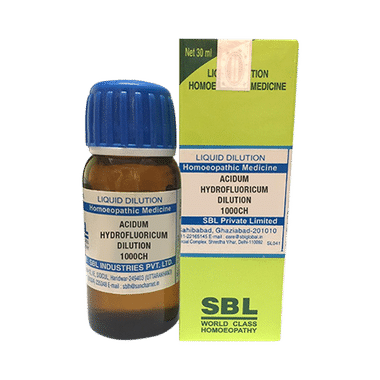 SBL Acidum Hydrofluoricum Dilution 1000 CH