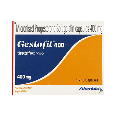 Gestofit 400 Soft Gelatin Capsule