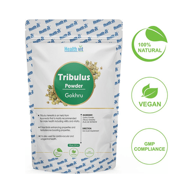 HealthVit Natural Tribulus (Gokhru) Powder