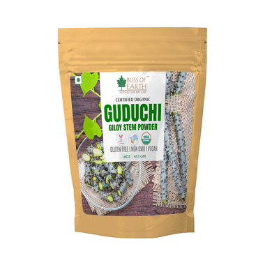 Bliss Of Earth Certified Organic Guduchi Giloy Stem Powder
