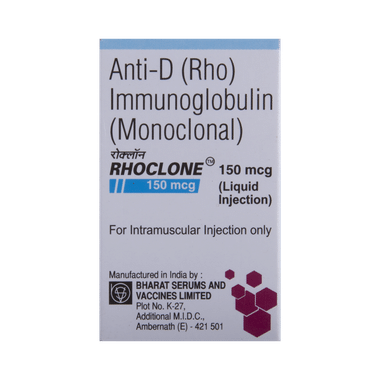 Rhoclone 150mcg Injection