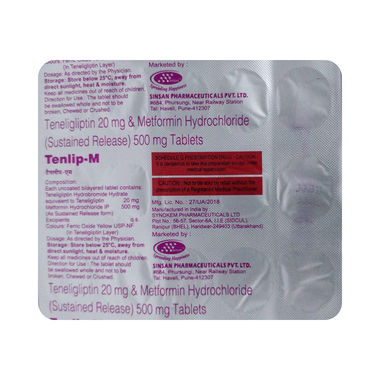Tenlip-M Tablet SR
