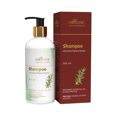 Origine Naturespired Shampoo Rosemary Essential Oil & Soya Protein For Hair Strengthening