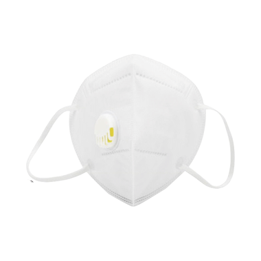 Kalor KN95 Anti-Pollution Face Mask White With Breathing Valve