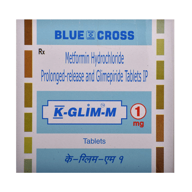 K-Glim-M 1mg Tablet PR