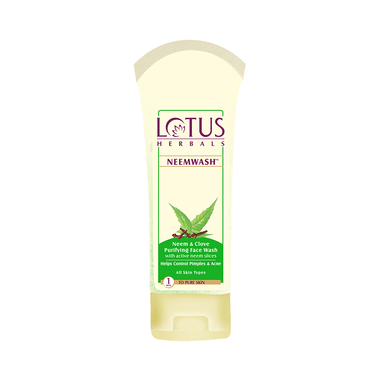 Lotus Herbals Neemwash Neem & Clove Face Wash