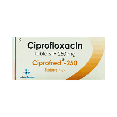 Ciprofred 250 Tablet