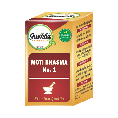Guapha Ayurveda Moti Bhasma No.1