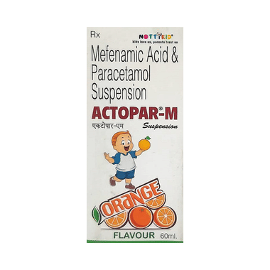Actopar-M Oral Suspension Orange