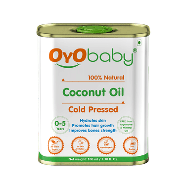 Oyo Baby 100% Natural Cold Pressed Coconut Oil for 0 to 5 years