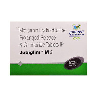 Jubiglim M 2 Tablet PR