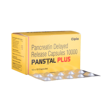 Panstal Plus 10000 Capsule DR