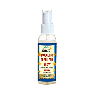 FLOH Sharp Mosquito Repellent Spray Citronella Oil Infused