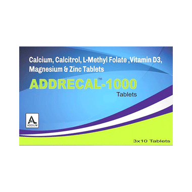 Addrecal -1000 Tablet