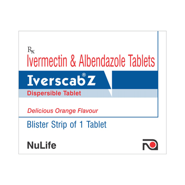 Iverscab Z 6mg/400mg Tablet