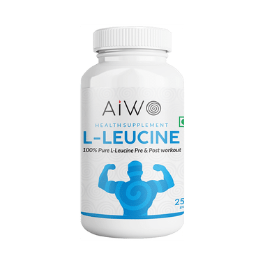 AIWO L-Leucine 100% Pure L-Leucine Pre & Post Workout Powder