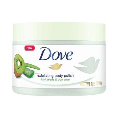 Dove Exfoliating Body Polish Kiwi Seeds And Cool Aloe