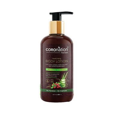 Coronation Herbal Aloevera And Cranberry Moisturising Body Lotion (300ml Each)