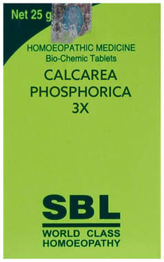 SBL Calcarea Phosphorica Biochemic Tablet 3X SBL Calcarea Phosphorica Biochemic Tablet 3X