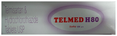 Telmed H 80 Tablet Telmed H 80 Tablet