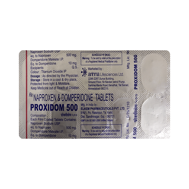 Proxidom 500mg Tablet