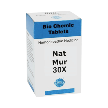 Bahola Nat Mur Biochemic Tablet 30X
