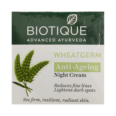 Biotique Advanced Ayurveda Wheat Germ Anti-Ageing Night Cream