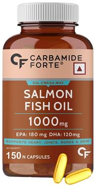 Carbamide Forte Salmon Fish Oil 1000mg Softgel Capsule