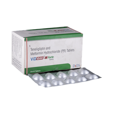 Vidglit-M Forte Tablet PR