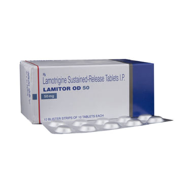 Lamitor OD 50 Tablet SR