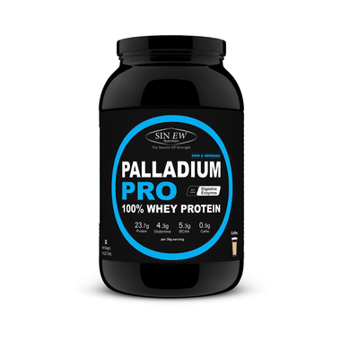 Sinew Nutrition Palladium Pro 100% Whey Protein With Digestive Enzymes Coffee