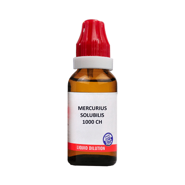 Bjain Mercurius Solubilis Dilution 1000 CH