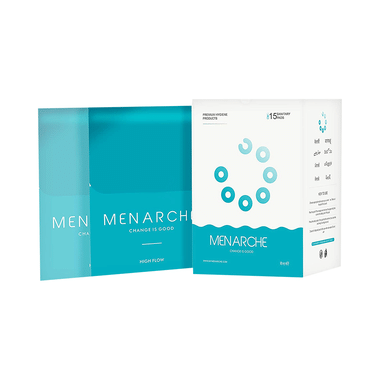 Menarche Cottony Soft & Ultra Thin Sanitary Pads 5XL + 10M