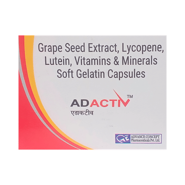 Adactiv Soft Gelatin Capsule