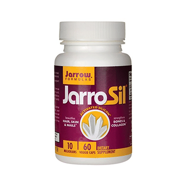 Jarrow Formulas Jarrosil Veggie Caps with Activated Silicon | For Skin, Hair, Nails & Bones