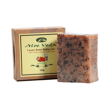 Aloe Veda Oats Organic Honey And Milk Luxury Butter Bar