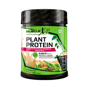 MuscleXP Plant Protein Natural Protein Powder With Pea Protein Chocolate