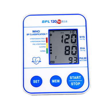 BPL B18 120/80 Blood Pressure Monitor