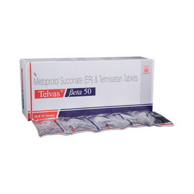 Telvas Beta 50 Tablet ER