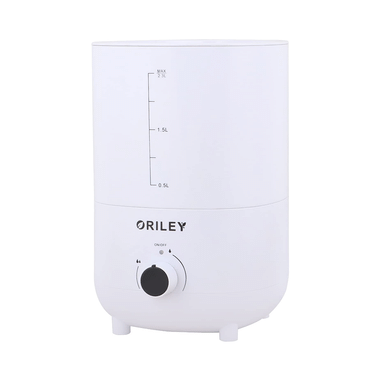 Oriley 2111B Ultrasonic Cool Mist Humidifier Manual Solid White
