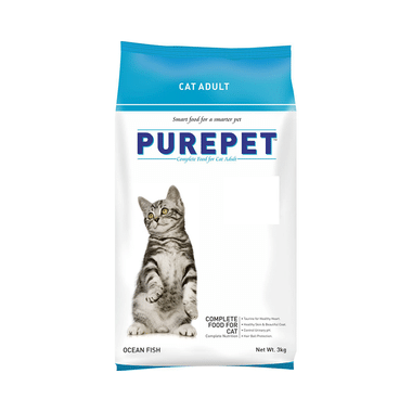 Purepet Complete Food For Cat Adult Ocean Fish