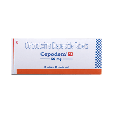 Cepodem DT 50mg Tablet