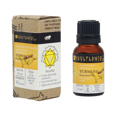 Soulflower Turmeric/Curcuma Longa Essential Oil