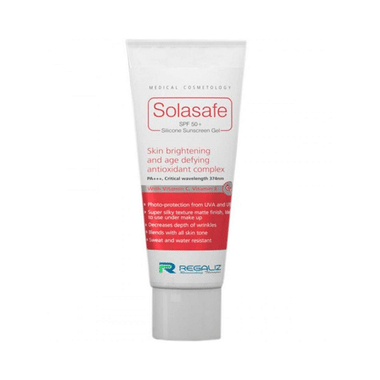 Solasafe SPF 50+ Silicone Sunscreen Gel PA+++ | With Vitamin C & Vitamin E