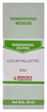 Bakson's Homeopathy Ledum Palustre Dilution 50M