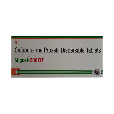 Migcef 200 DT Tablet