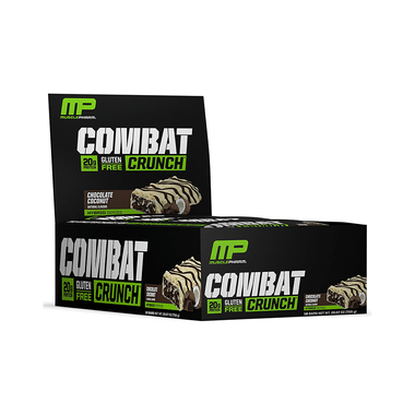 Muscle Pharm Combat Crunch Bars (63g Each) Chocolate Coconut