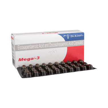 Mega -3 EPA & DHA Soft Gelatin Capsule