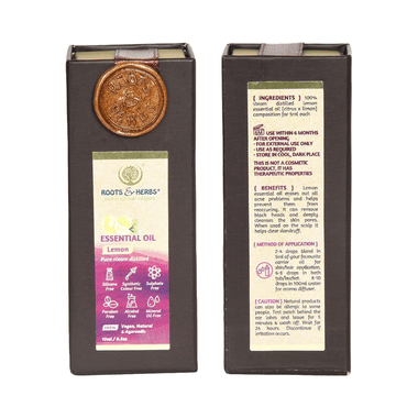 Roots And Herbs Lemon Essential Oil